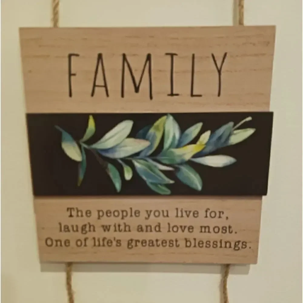 3 for $26 - Home Family Friends Decor Hanging Wall Door Sign